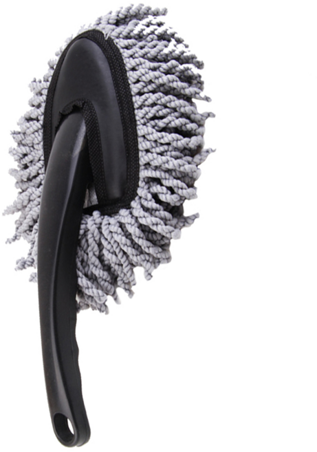 車用三角形除塵撢/除塵刷/雞毛撢 車用清潔/車用掃除, 1個