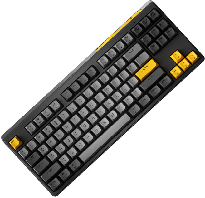 몬스타기어 유선 멤브레인 5세대 텐키리스 키보드, 다크나이트, GUTS X187 WorkMaster, 제조사축