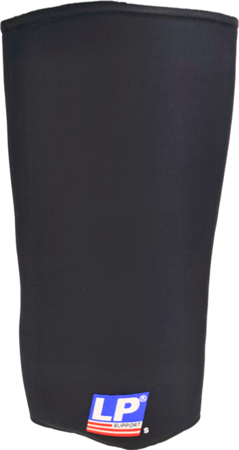 LP SUPPORT 標準型膝部護套 706-BK 黑色, 1個
