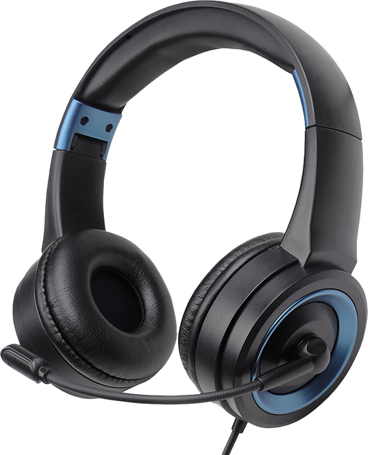 INTOPIC 廣鼎 JAZZ Wired 頭戴式 耳機 3.5mm接頭 內建麥克風 線控 40mm單體 黑色 摺疊設計 JAZZ-M568