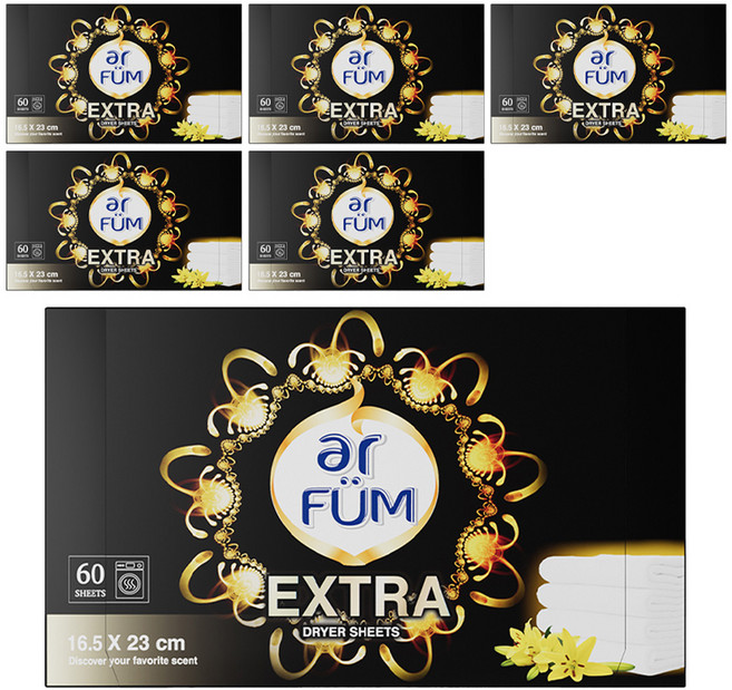 아로퓸 시그니처 드라이시트 허니드 엑스트라향 본품, 60개입, 6개