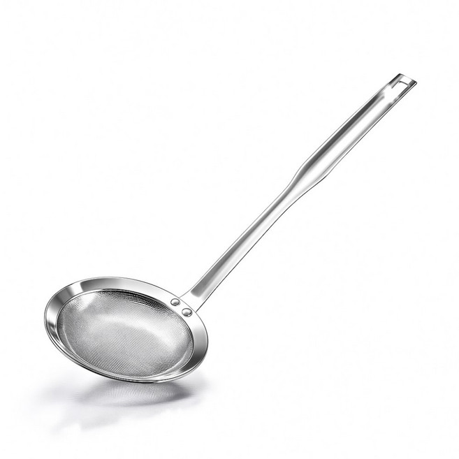 인글로우 304 스텐 기름 불순물 제거 초미세 국자 거름망, 1개