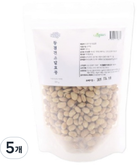 나물투데이 동결 건조 발효콩 청국장환, 5개, 150g