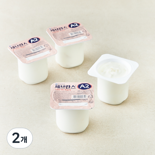 세브란스 연세유업 A2 요거트 복숭아 4개입, 320g, 2개