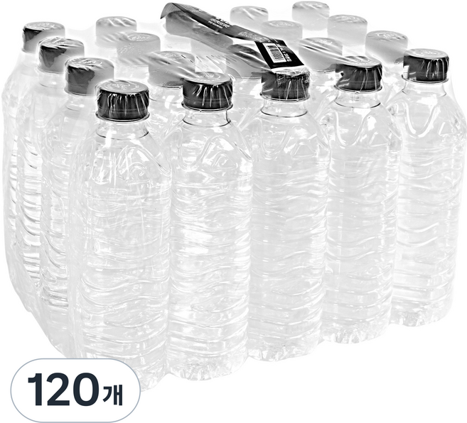 순창샘물 무라벨, 120개, 500ml