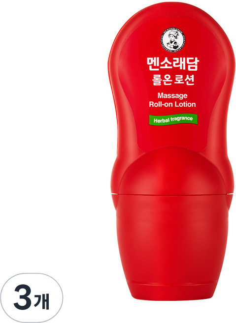 멘소래담 롤 온 로션, 1개입, 3개