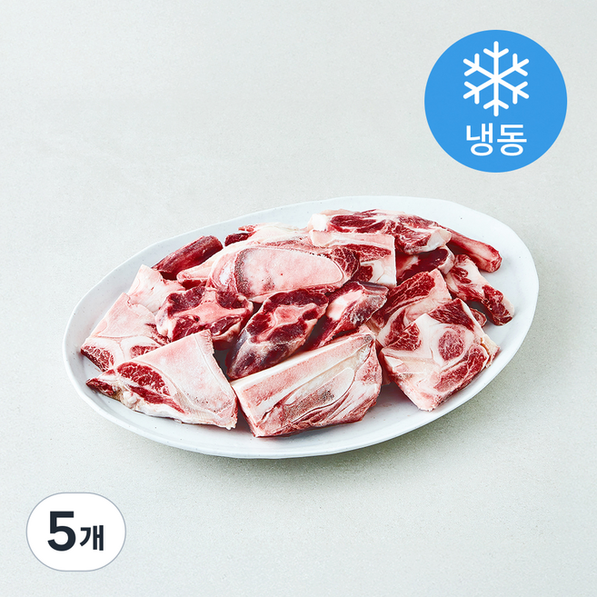농협안심한우 꼬리반골 (냉동), 5개, 2kg