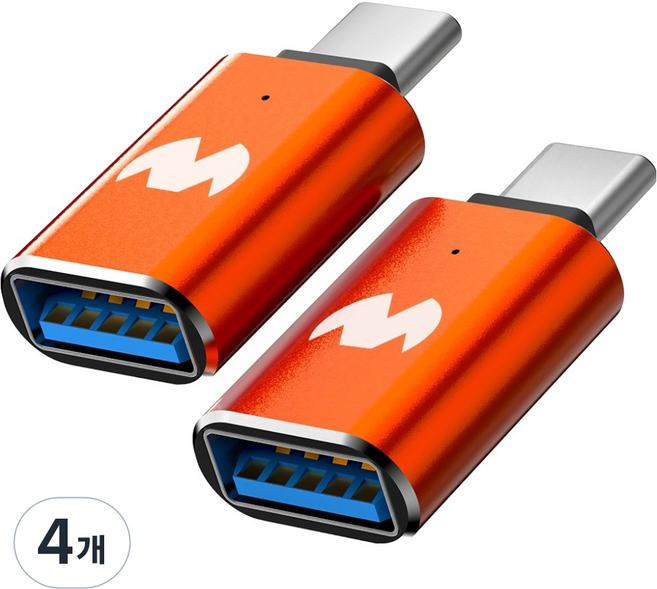구스페리 USB 3.0 OTG 변환젠더, otgA-CB, 4개