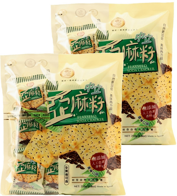 中立 亞麻籽 香椿口味, 250g, 2袋