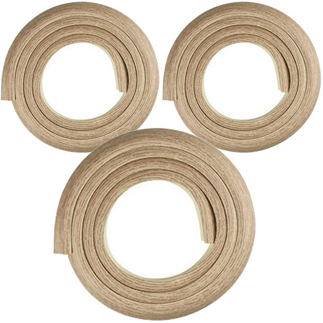 아가드 모서리 보호대 일반형, 우드라떼, 3개