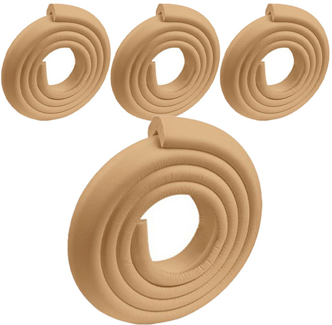 아가드 모서리 보호대 일반형, 카페라떼, 4개