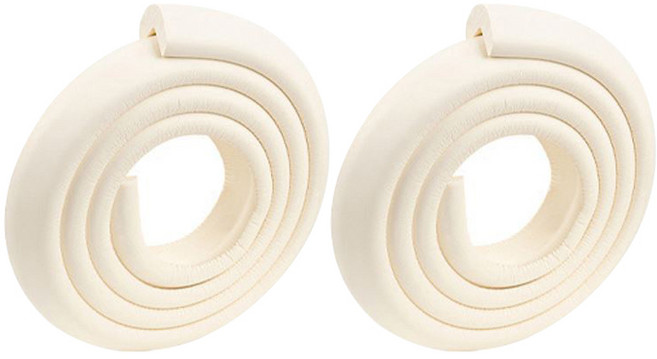 아가드 모서리 보호대 일반형, 크림, 2개