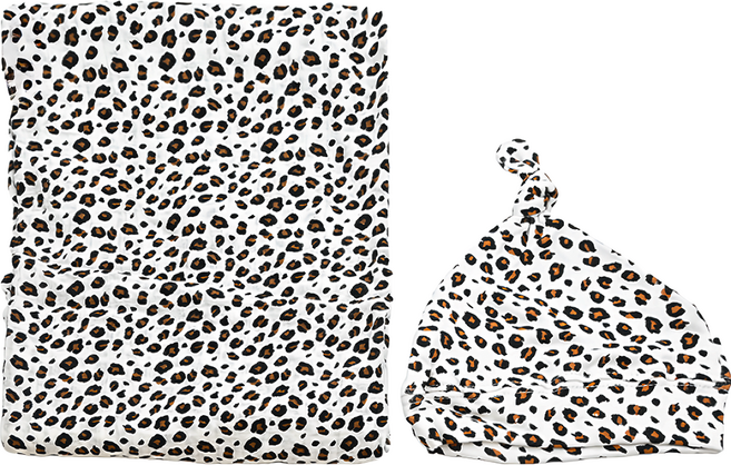 lulujo 竹纖維帽子包巾組 天然竹纖維材質