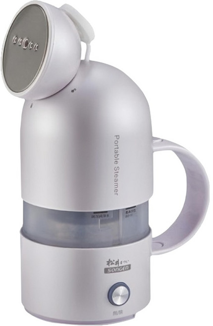 SOnGEn 松井 全球通用折疊膠囊型手持掛燙機 95~105 x 90 x 188~210mm 800g, SG-F03-W, 北歐白, 1台