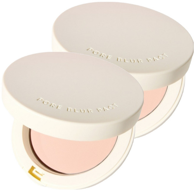 INNISFREE 台灣公司貨 完美無瑕親膚粉餅 12.5g, 白色, 2個