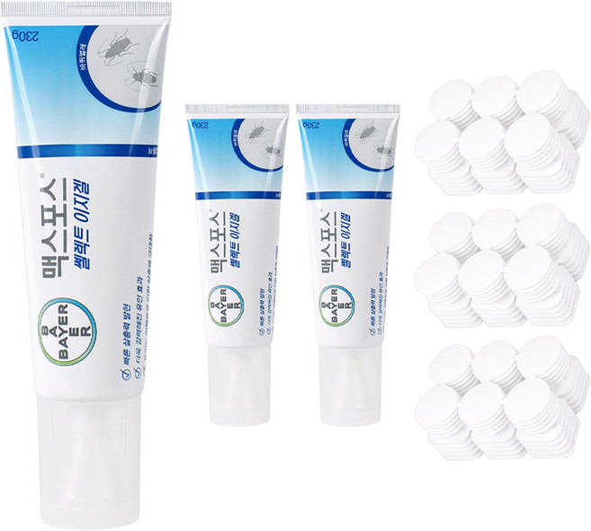 맥스포스 셀렉트 이지겔 230g + 먹이통 30개, 3세트