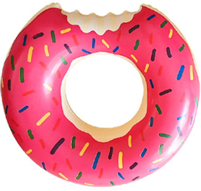 요이치 물놀이 튜브 60cm + 수리용 테이프, 도넛, 1세트