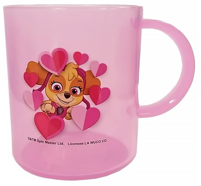 PAW PATROL 汪汪隊立大功 卡通水杯, 粉色, 1個