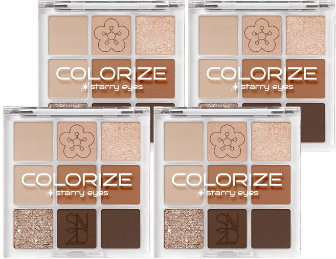에스투엔디 컬러라이즈 스타리 아이즈 섀도우, 나인트리, 4개