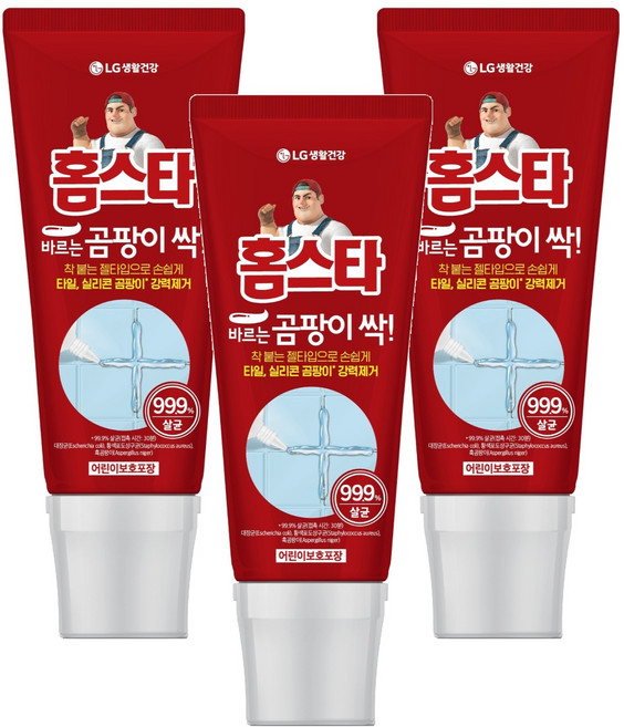 홈스타 바르는 곰팡이 싹, 120ml, 3개