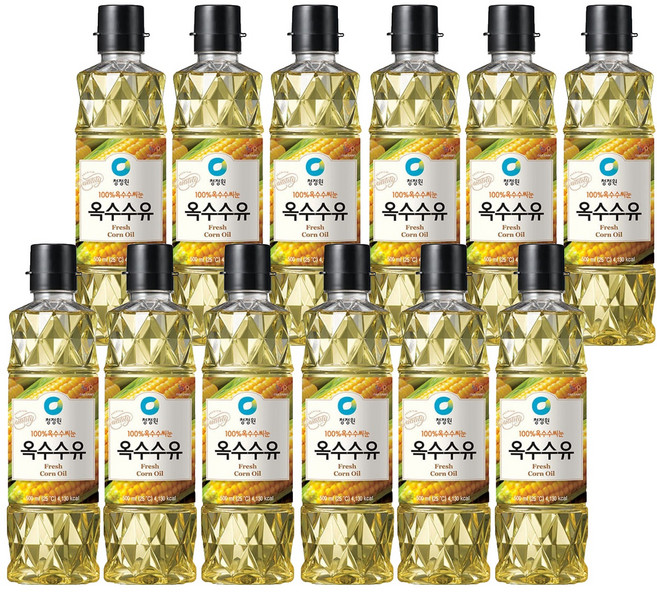 清淨園 玉米油, 500ml, 12個