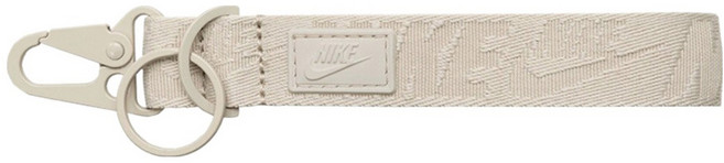 NIKE 耐吉 TECH STATEMENT 鑰匙圈 N1011448167OS, 1個, 奶油白