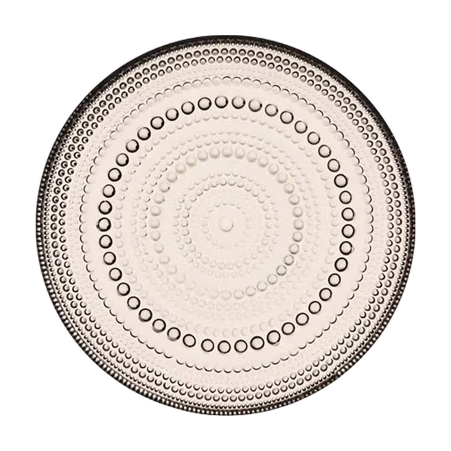 Iittala Kastehelmi 盤子, 1個, 亞麻色