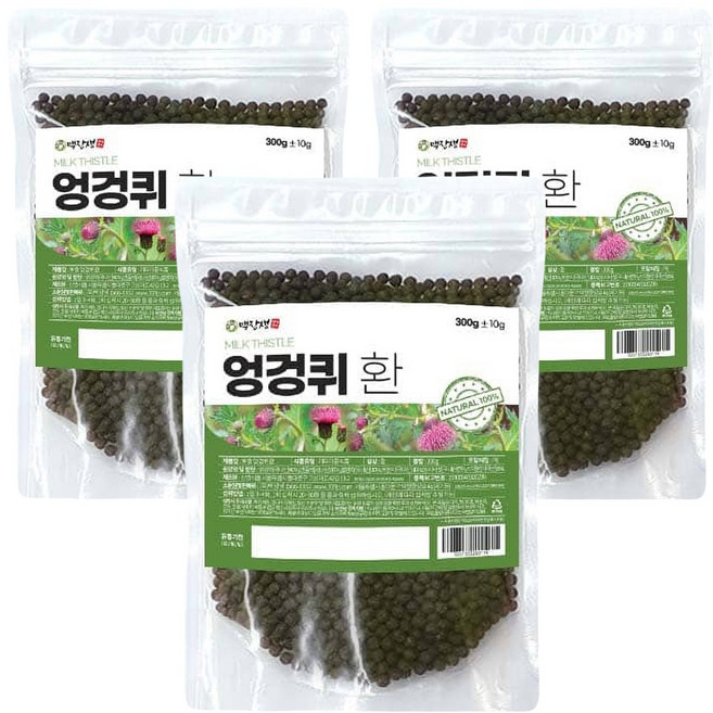 백장생 토종 엉겅퀴환, 3개, 300g