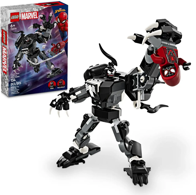 LEGO 樂高 76276 猛毒小機甲 vs. 邁爾斯 Venom Mech Armor vs. Miles Morales, 1盒, Mixed