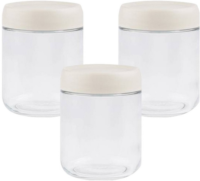인블룸 다용도 유리 보관용기, 450ml, 3개