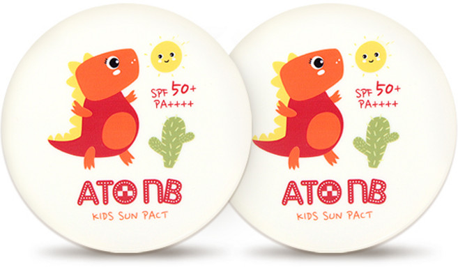 아토엔비 유아 선팩트 SPF50+ PA++++, 15g, 2개