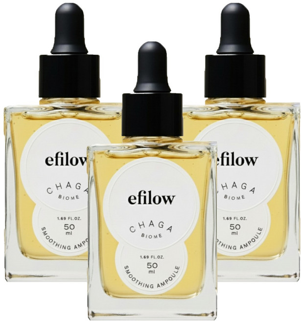 에필로우 차가버섯 바이옴 결 앰플, 50ml, 3개