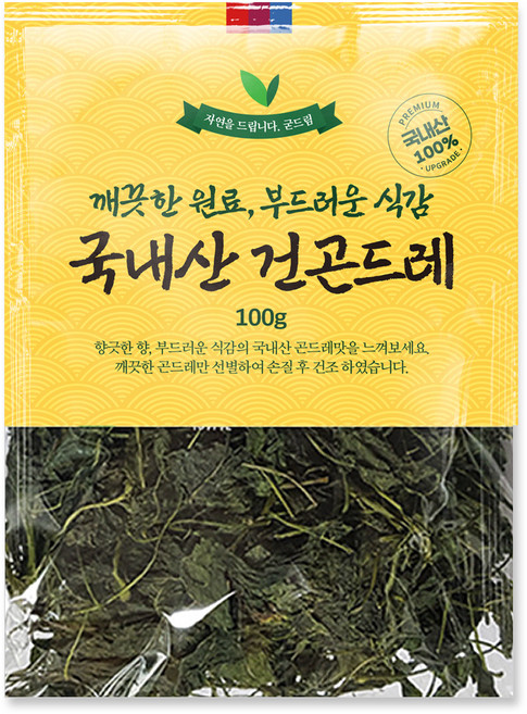 굳드림 국내산 건곤드레, 100g, 1개