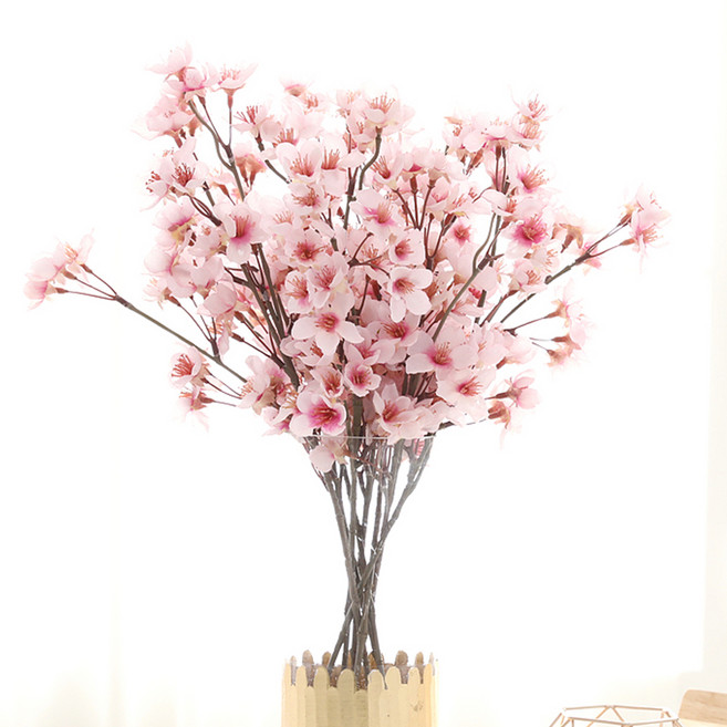 행복한마을 조화 벚꽃날리며, 혼합색상, 4개