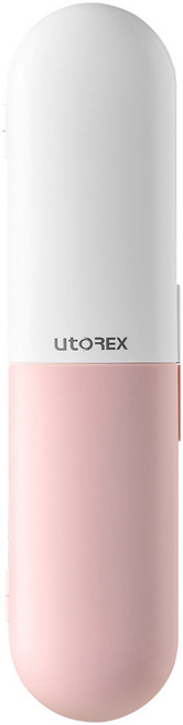 유토렉스 충전식 휴대용 칫솔살균기 UTC-3100, UTC-3100P, 핑크