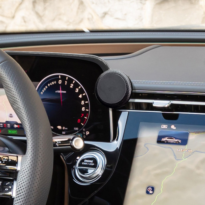 옵시디언 벤츠 E클래스 W214 전용 핸드폰 자석거치대, 1개, 혼합색상