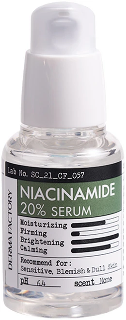 더마팩토리 나이아신아마이드 20% 세럼, 30ml, 1개 - 쿠팡