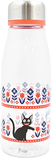 Skater 魔女宅急便 塑膠水壺 附濾茶網, KIKI 透明色, 500ml, 1個