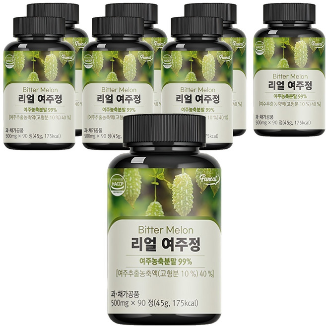 Funeat 真實苦瓜錠, 90錠, 8個