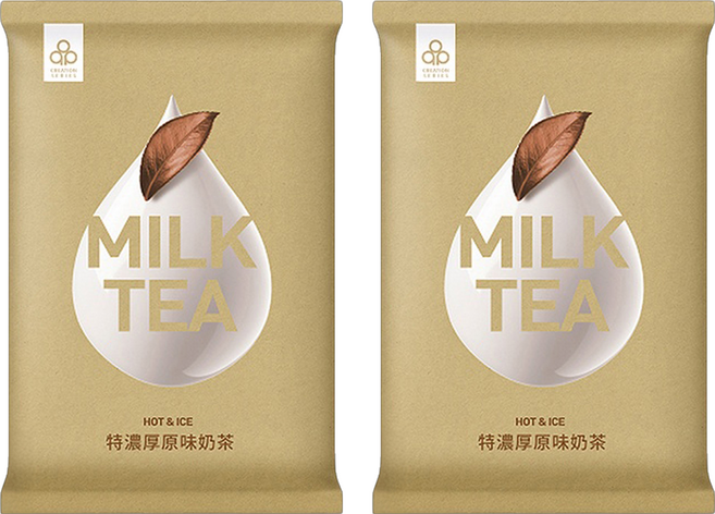 開元食品 特濃厚原味奶茶, 1kg, 1入, 2袋