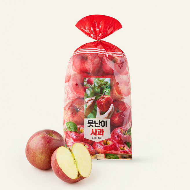 다조은 못난이 사과, 1개, 2.5kg(중과, 10~11입)