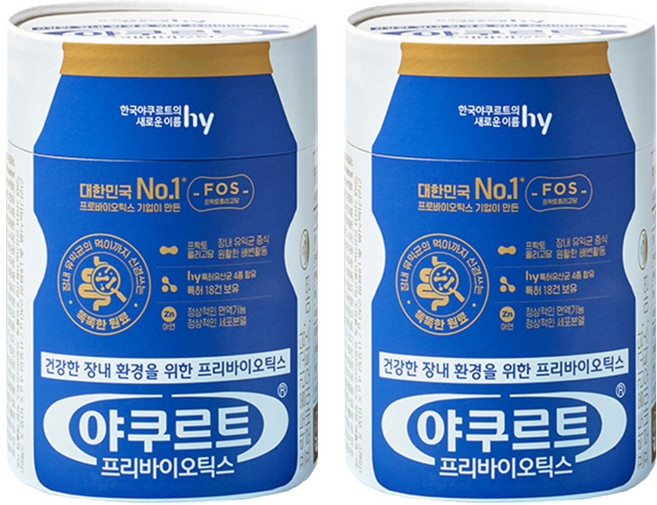 Yakult 養樂多 養樂多益生菌粉隨身包, 120g, 2罐