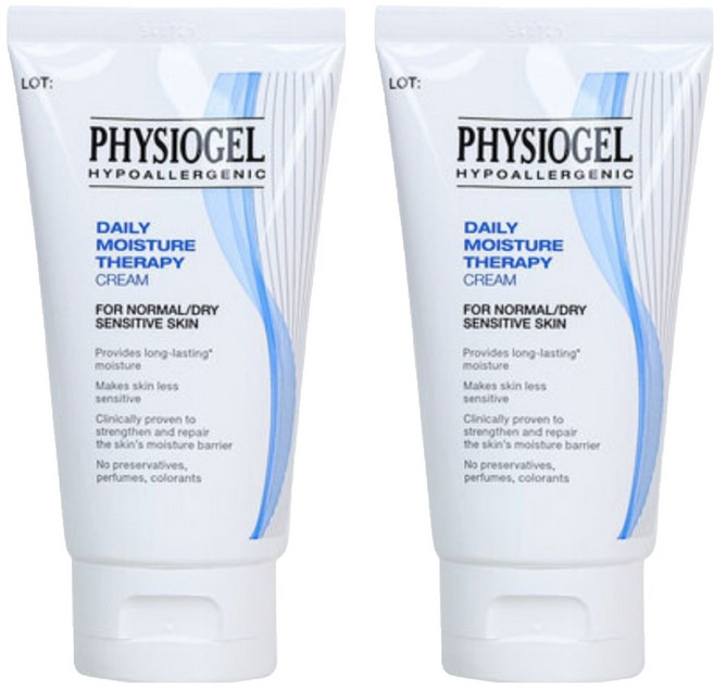 PHYSIOGEL 潔美淨 層脂質保濕乳霜, 2條, 75ml