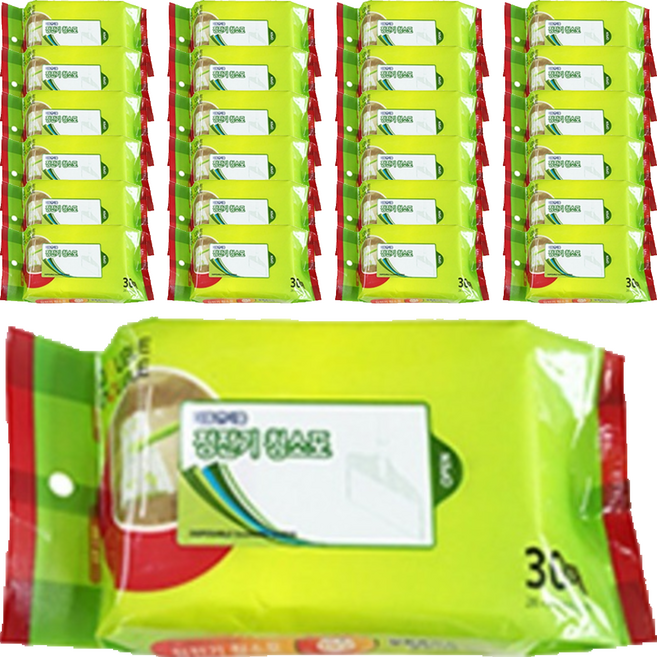 더블앤더블 정전기 청소포 컴팩트, 25개