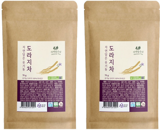 Organicmaru 炒桔梗茶, 70g, 1入, 2個
