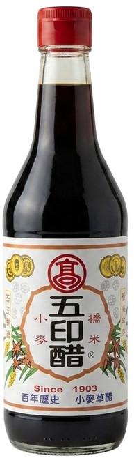高記 調理五印醋, 520ml, 1瓶
