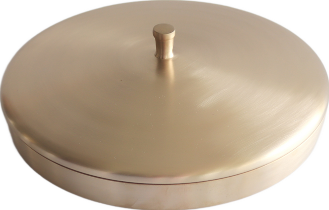 놋담 방짜유기 구절판 나눔접시, 1개