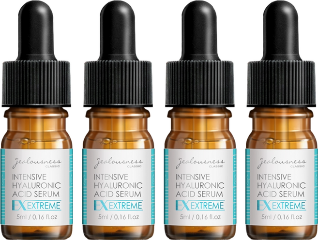 jealousness 婕洛妮絲 超水感玻尿酸保濕精華, 4個, 5ml