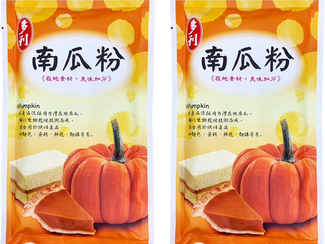 多利 南瓜粉, 120g, 2個