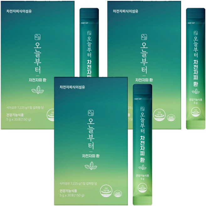 오늘부터 차전자피 환, 150g, 3개